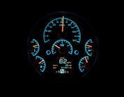 Dakota Digital 1966-1977 Ford Bronco, 1961-1966  Pickup HDX Analog Gauge kit HDX-66F-BRO