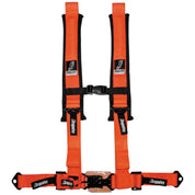 DragonFire Racing Harness Restraint - Orange - H Style - 4-Point - 2" Buckle - 14-0029