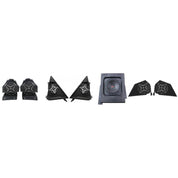 SSV Works 6.5" SSV Speaker Set With Behind Seat SSV Works Subwoofer For Polaris Slingshot 15-21