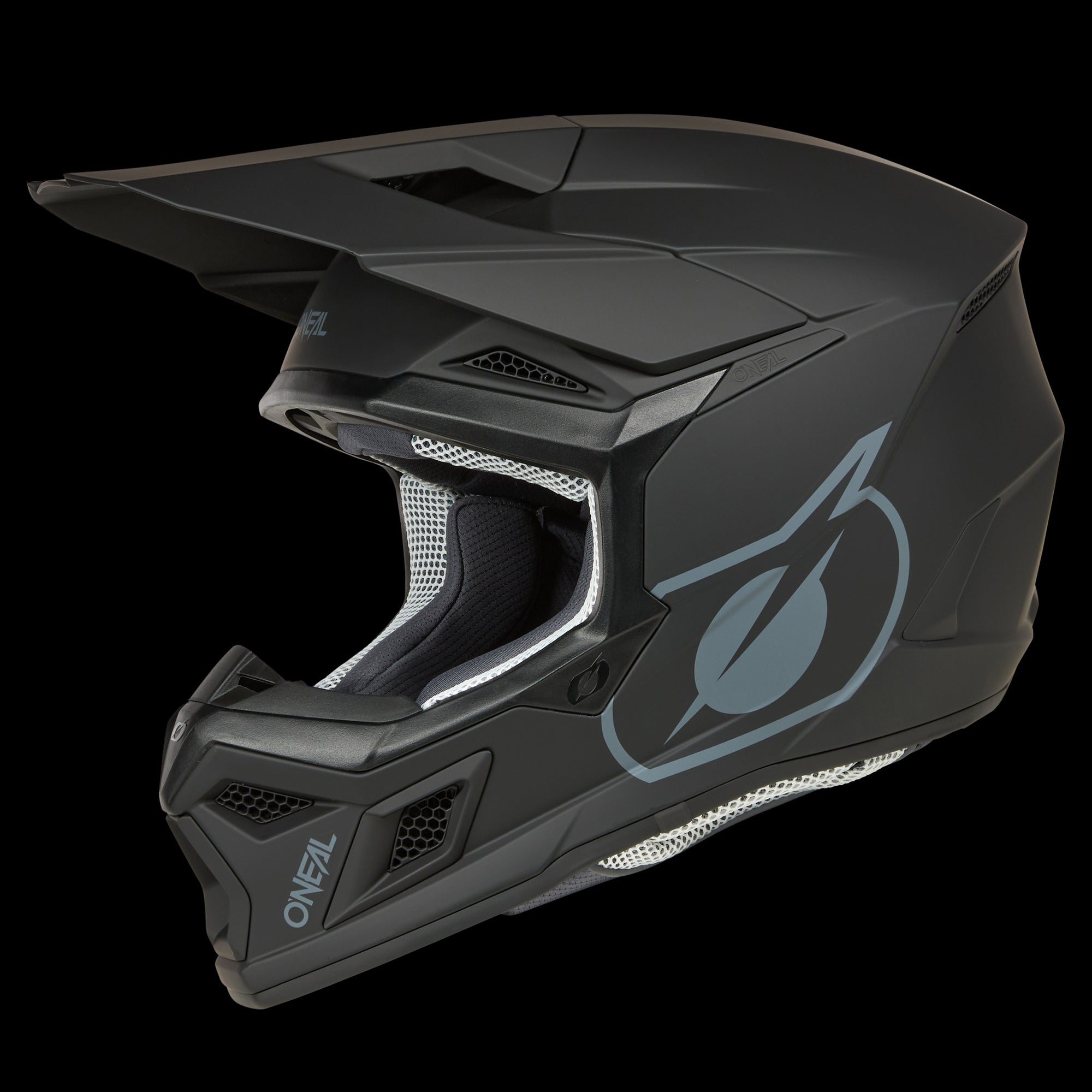 O'Neal 3 SRS Black Helmet