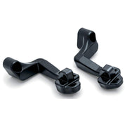 Kuryakyn Passenger Peg and Board Mounts for Indian Passenger Board Mount Black
