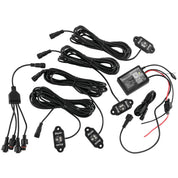 DragonFire Racing 4 pc. Bluetooth RGB Rock Light Pod Kit - 11-0805