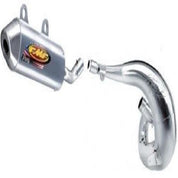 FULL FMF FATTY PIPE EXHAUST + SHORTY SILENCER 02 03 04 YAMAHA YZ125 YZ 125