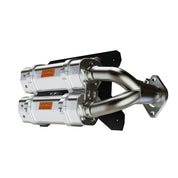 RJWC Dual APX Exhaust For Naturally Aspirated Polaris RZR 10061040