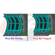 KFI Pro-V UTV Plow System w/ Two Manual Angle Adjustment Bars