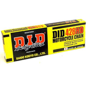 DID Heavy-Duty Standard Series 428HD Chain 130 Links for Street Motorcycle