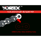 Vortex Black HFRS 520RX3-112 Chain and Sprocket Kit 16-45 Tooth - CK6309