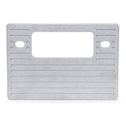 Dakota 37-38 Chevy Car Aluminum Radio Panel Shaft Radio Opening CALR-37