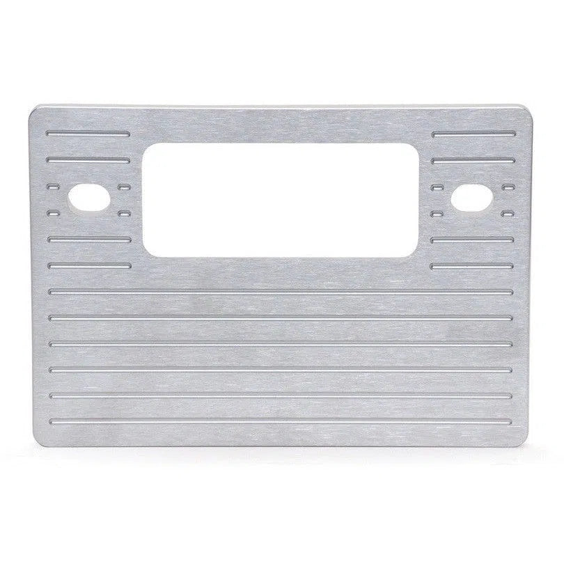 Dakota 37-38 Chevy Car Aluminum Radio Panel Shaft Radio Opening CALR-37