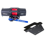 Viper V2 ATV Winch Kit 6000 lb Standard Spool With 40 Feet Black Synthetic Rope With Mount For Honda Rancher 420 (FA/FPA/PG only) 2014