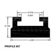 SPI Black Slide Runner Profile 27 66" 627-66-80
