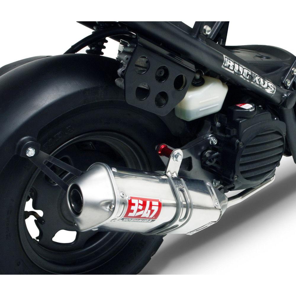 Yoshimura RUCKUS/ZOOMER 03-17 RACE TRC STAINLESS FULL EXHAUST, W/ STAINLESS MUFFLER