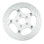 Bikers Choice Stainless Steel Mirror Rotors For Harley-Davidson FLH, FLT, FXST, FLST, FXD 2000-2017 Front