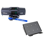 Viper V2 ATV Winch Kit 4500 lb Standard Spool With 40 Feet Red Synthetic Rope With Mount For Suzuki King Quad 400 2008-2020