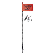 Whip It RF LED Light Rod 7" Black - 3-107B