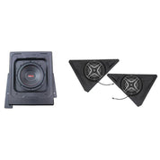 SSV Works Behind Seat SSV Subwoofer Box With Front 8" Speaker Pods For Polaris Slingshot 15-21