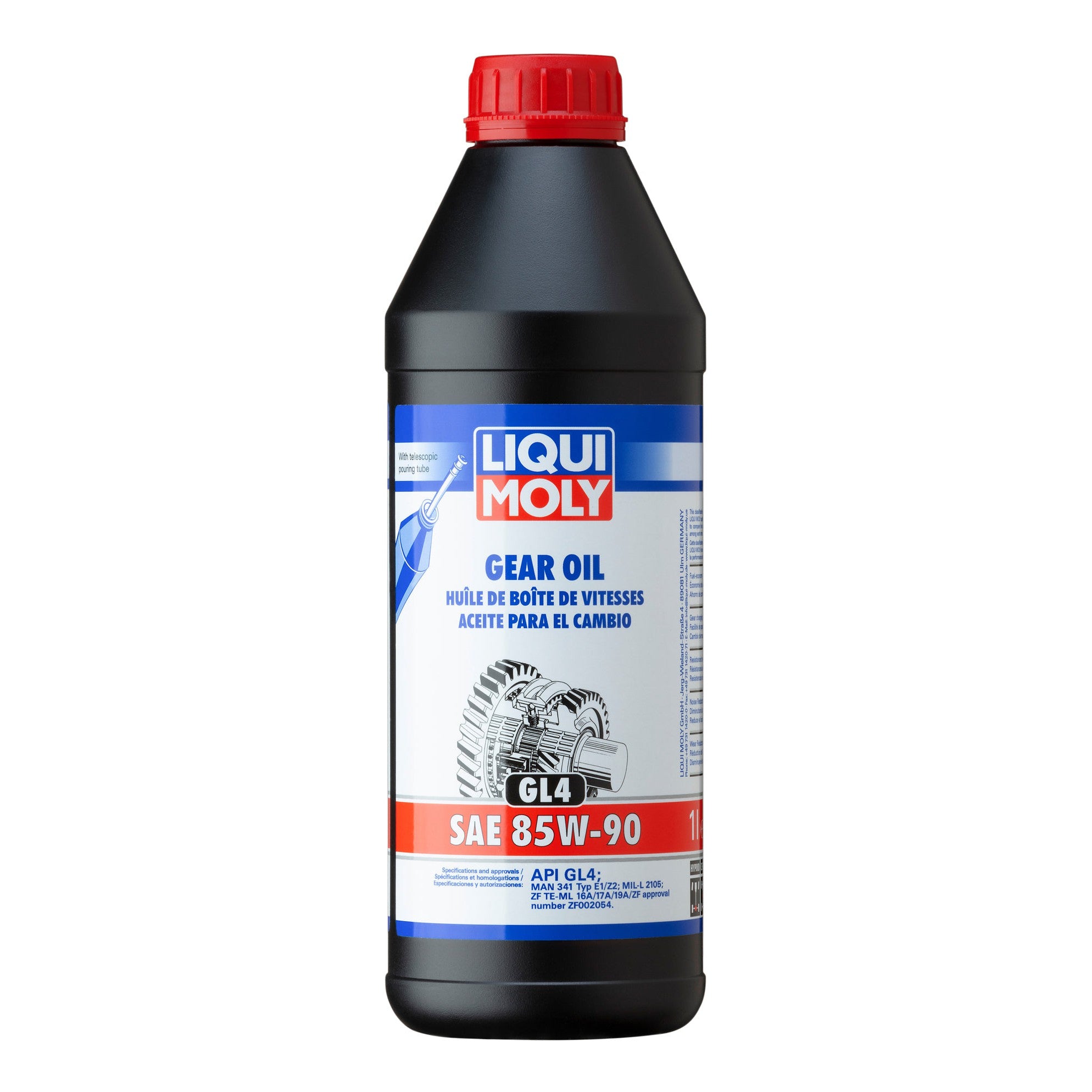 Liqui Moly 1L SAE (GL4) 85W90 Gear Oil 20016