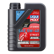 Liqui Moly 1L Synthetic 4T 5W40 Motorbike Street Race Motor Oil 20074