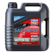 Liqui Moly 4L Synthetic 4T 5W40 Motorbike Street Race Motor Oil 20076