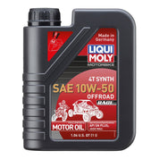Liqui Moly 1L Synthetic 4T SAE 10W50 Motorbike Offroad Race Motor Oil 20078