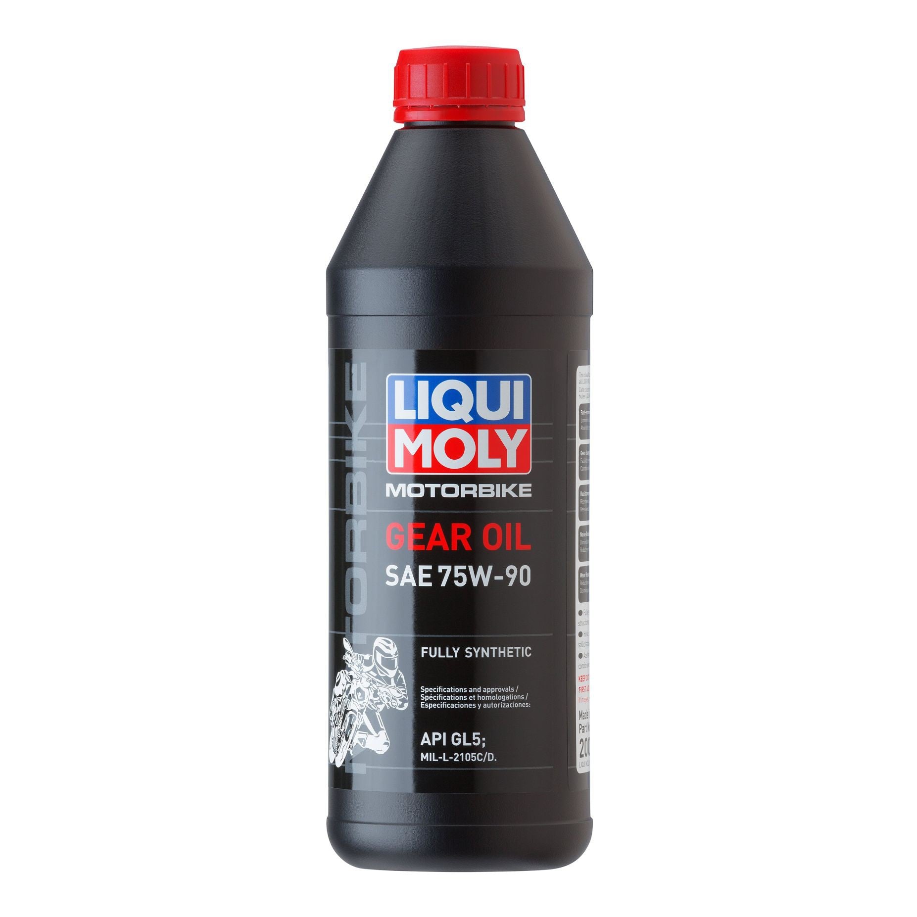 Liqui Moly 1L Hypoid (GL4/5) SAE 75W90 LS Motorbike Gear Oil 20086