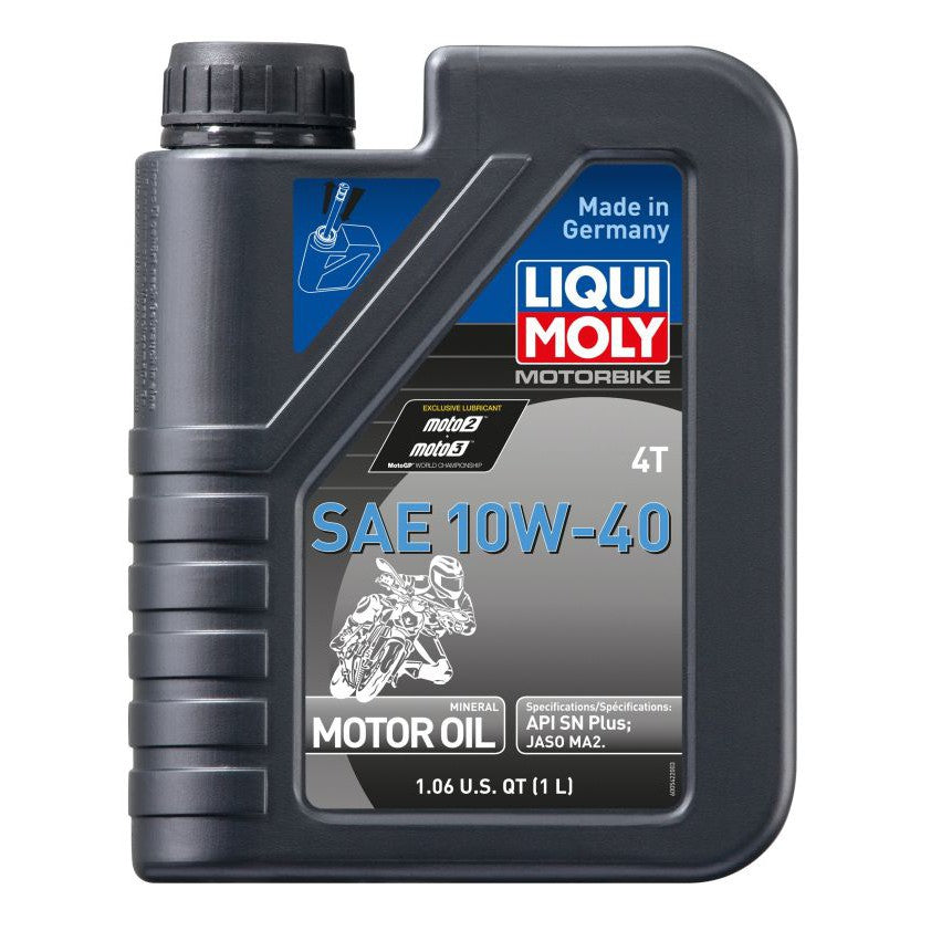 Liqui Moly 1L 4T SAE 10W40 Motorbike Motor Oil 20190
