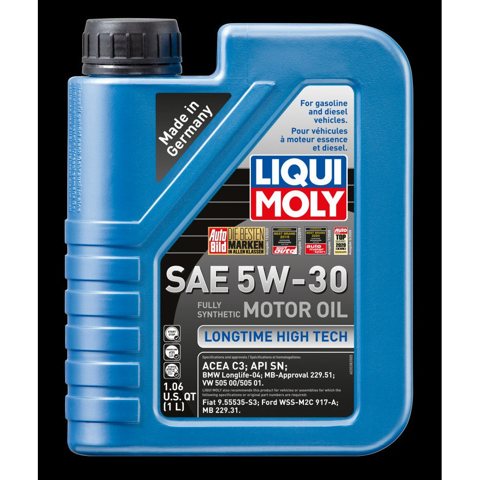 Liqui Moly 1L Longtime High Tech SAE 5W30 Motor Oil 2038