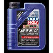 Liqui Moly 1L Synthoil Premium SAE 5W40 Motor Oil 2040