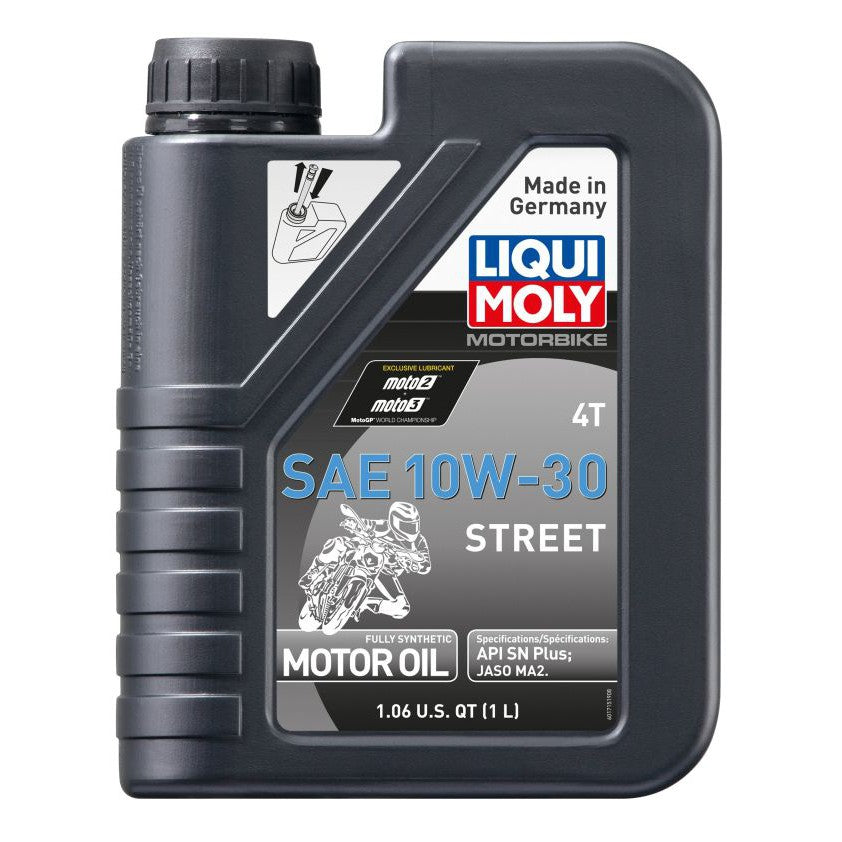 Liqui Moly 1L 4T SAE 10W30 Motorbike Street Motor Oil 20418