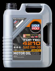 Liqui Moly 5L Top Tec 4210 SAE 0W30 Motor Oil 22158