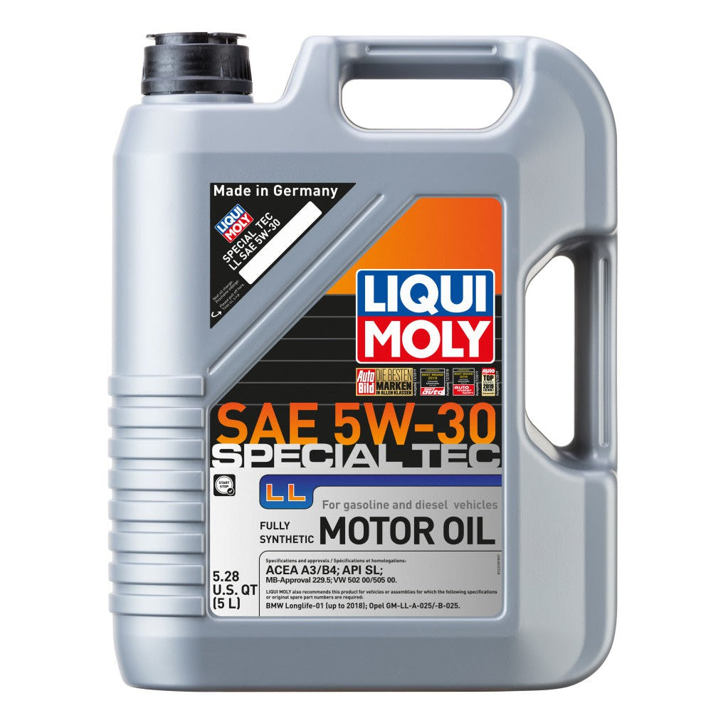 Liqui Moly 5L Special Tec LL SAE 5W30 Motor Oil 2249