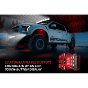 Switch Works Alpha12 Digital Smart Switcher With 3ft Wire For Truck/Jeep/ATV/UTV