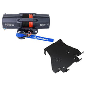 Viper V2 ATV Winch Kit 3500 lb Standard Spool With 40 Feet Green Synthetic Rope With Mount For Honda Foreman Rubicon 400/500 2007-2011