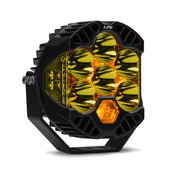 Baja Designs Auxiliary LED Light Pod Each Baja Amber Backlight LP6 Pro Series Spot Pattern Baja Amber Lens Universal 270011