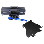 Viper V2 ATV Winch Kit 3500 lb Standard Spool With 40 Feet Green Synthetic Rope With Mount For Honda Foreman Rubicon 400/500 2007-2011