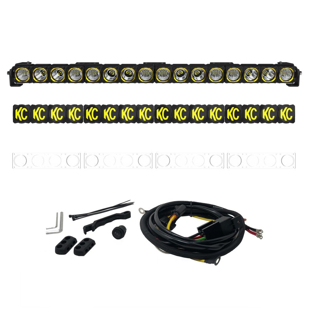 KC HiLiTES FLEX ERA LED Light Bar - 40" - Master Kit 294