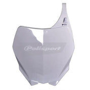 Polisport - 8658100001 - Front Number Plate, White