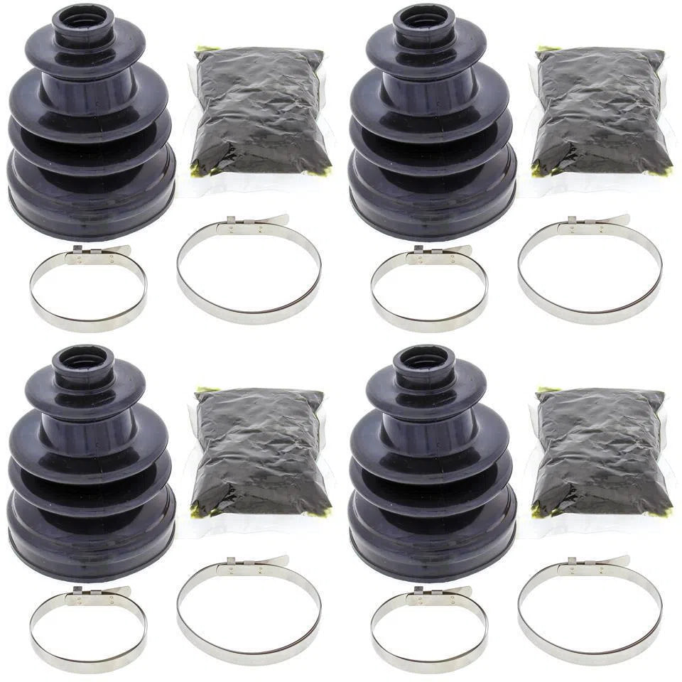 Complete Rear Inner & Outer CV Boot Repair Kit for Polaris RZR S 800 2009-2010