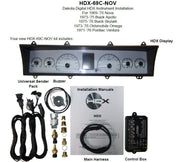 Dakota Digital 1969-1976 Chevrolet Nova HDX Analog Gauge kit HDX-69C-NOV