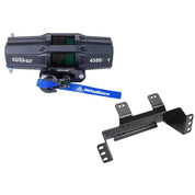 Viper V2 UTV Winch Kit 3500 lb Standard Spool With 40 Feet Black Synthetic Rope With Mount For Polaris Ranger Models 2010-2014