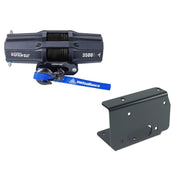 Viper V2 ATV Winch Kit 4500 lb Standard Spool With 40 Feet Black Synthetic Rope With Mount For Kawasaki Prairie 650/700 2001-2003