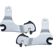 Kuryakyn Multi-Purpose Backrest Mount Kits Quick Release Mount Kit Chrome