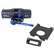 Viper V2 UTV Winch Kit 6000 lb Standard Spool With 40 Feet Orange Synthetic Rope With Mount For Polaris RZR Models 2015-2021