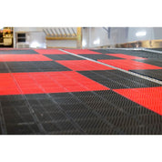 Caliber Protech Smooth Black Flooring 8 Pieces 13610-1