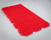 Caliber Protech Smooth Red Flooring 24 Pieces 13612-2