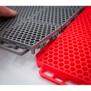 Caliber Protech Smooth Red Flooring 24 Pieces 13612-2