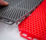 Caliber Protech Smooth Red Flooring 24 Pieces 13612-2