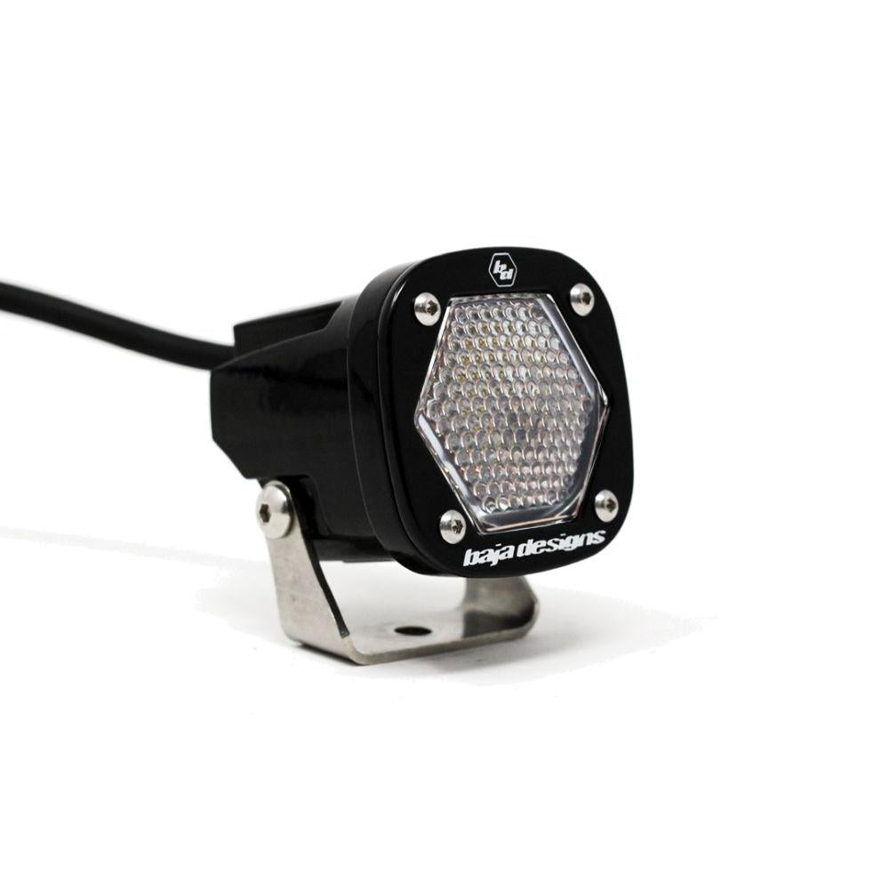 Baja Designs Auxiliary LED Light Pod Each S1 Series Work/Scene Pattern Clear Lens Universal 380006