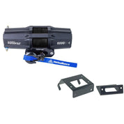 Viper V2 ATV Winch Kit 4500 lb Standard Spool With 40 Feet Black Synthetic Rope With Mount For Honda Foreman Rubicon 500/Rancher 420 2014-2021