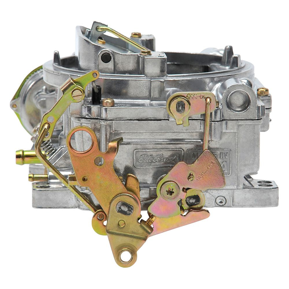 Edelbrock 1406 Performer 600 CFM 4 Barrel Carburetor, Electric Choke,Made in USA